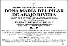 María del Pilar de Abajo Rivera